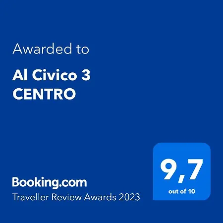 Al Civico 3 Centro 아파트 *